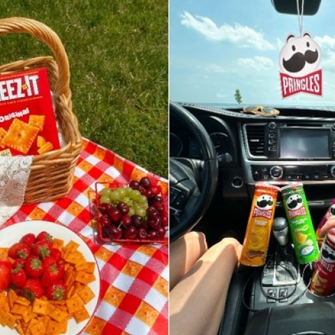 Cheez-It® and Pringles® Top the List of Must-Have Road Trip Snacks for Every Generation