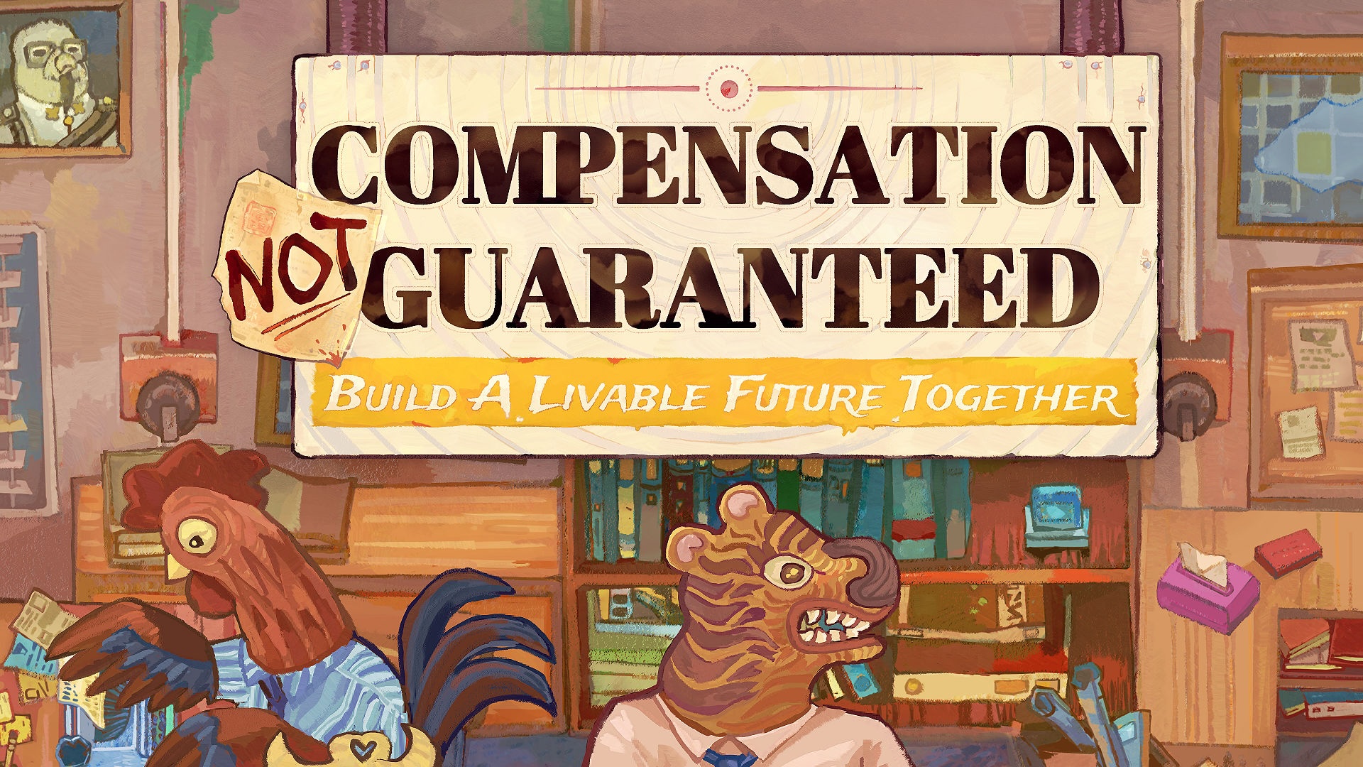 Dive into a Gripping Story: "Compensation Not Guaranteed" Demo Launches May 1st at LudoNarraCon