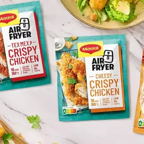 Maggi Brings Flavorful Air Fryer Meals to European Kitchens