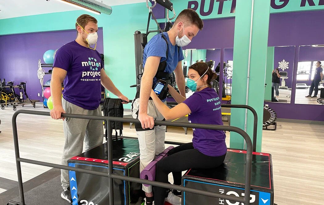 Cutting edge technology inspires young paraplegic