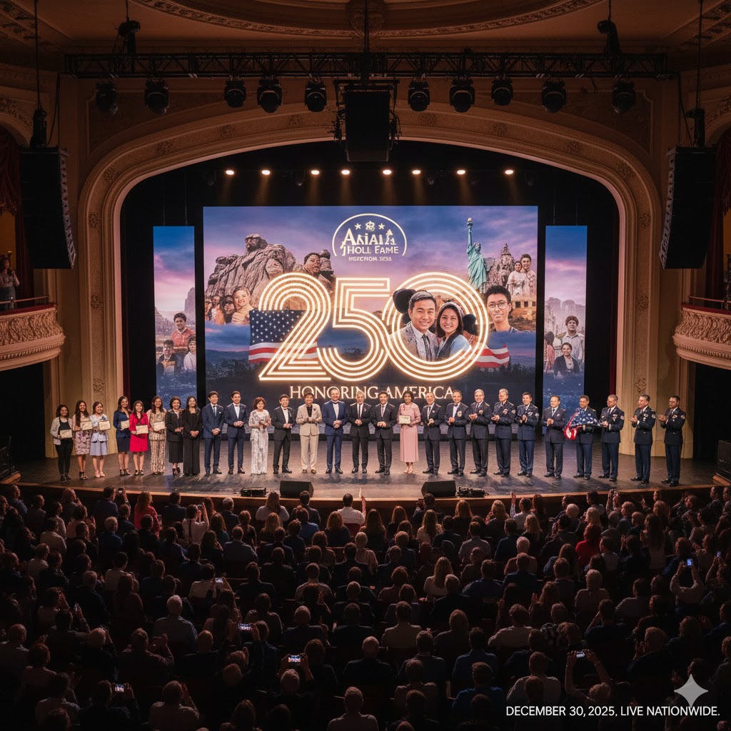 Asian Hall of Fame Launches a Nationwide Season to Celebrate America’s 250th Anniversary