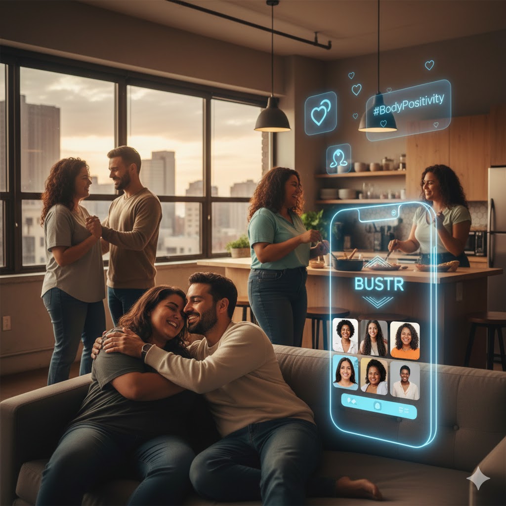 Curves, Confidence and Real Connection: Why Bustr Says Body Positivity Is Here to Stay