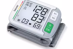 Keep an eye on your blood pressure and heart rhythm with the new BC 51 wrist blood pressure monitor