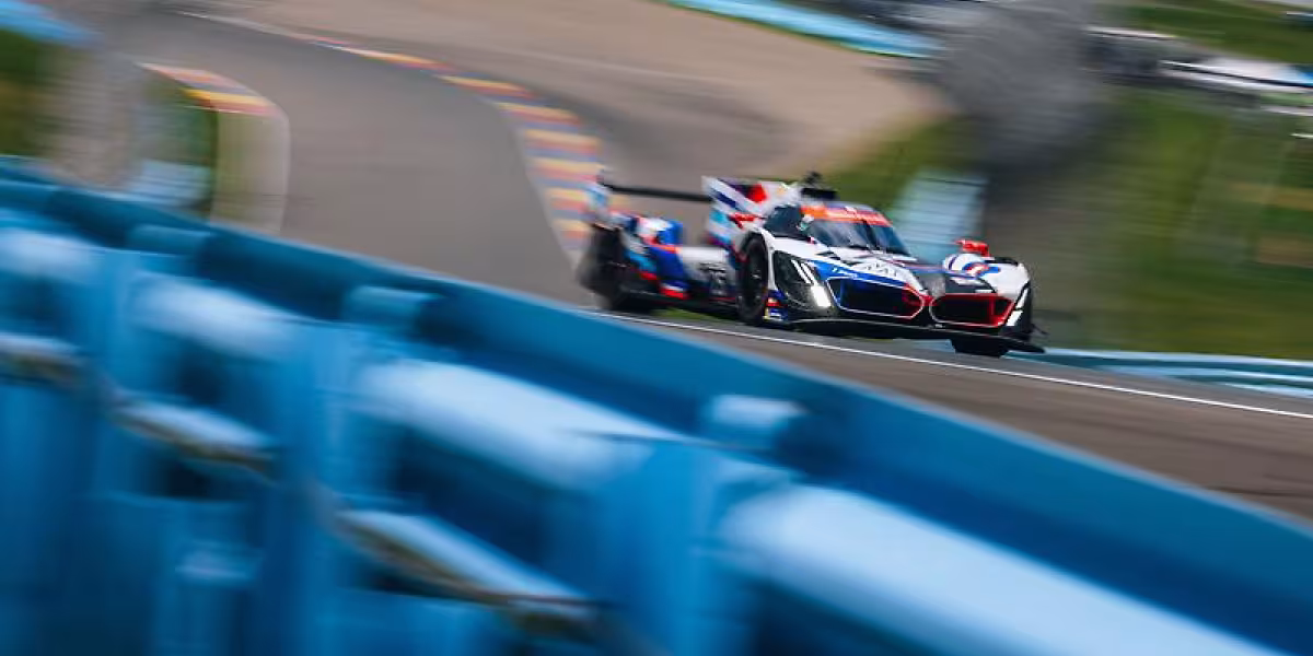 BMW M4 GT3 EVO celebrates its first win of the season at the Six Hours of the Glen