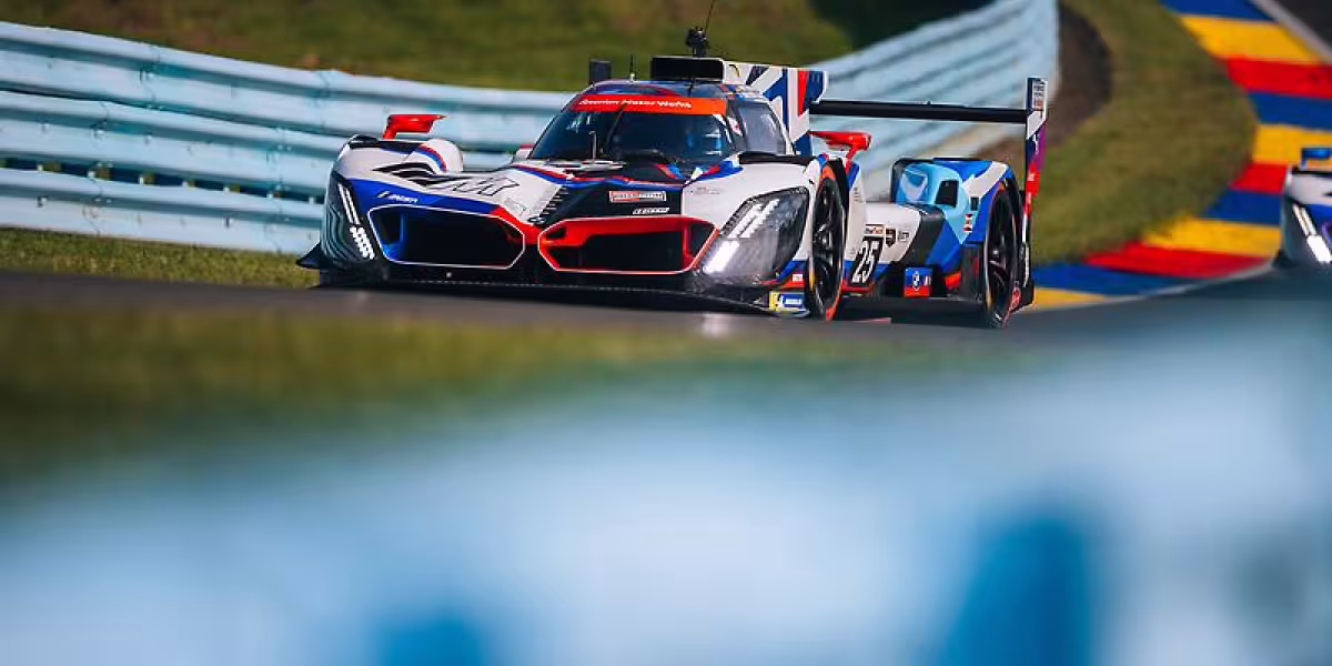 BMW M4 GT3 EVO celebrates its first win of the season at the Six Hours of the Glen