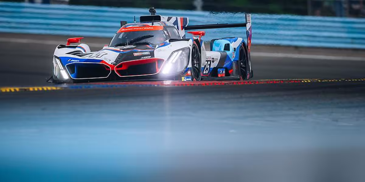 BMW M4 GT3 EVO celebrates its first win of the season at the Six Hours of the Glen