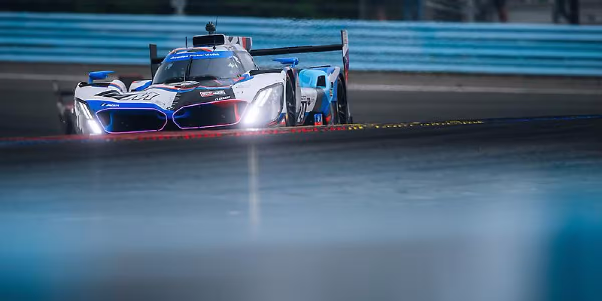 BMW M4 GT3 EVO celebrates its first win of the season at the Six Hours of the Glen