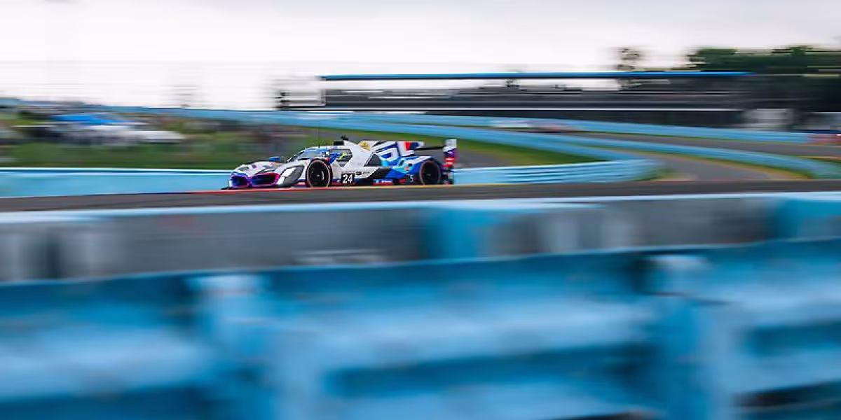 BMW M4 GT3 EVO celebrates its first win of the season at the Six Hours of the Glen