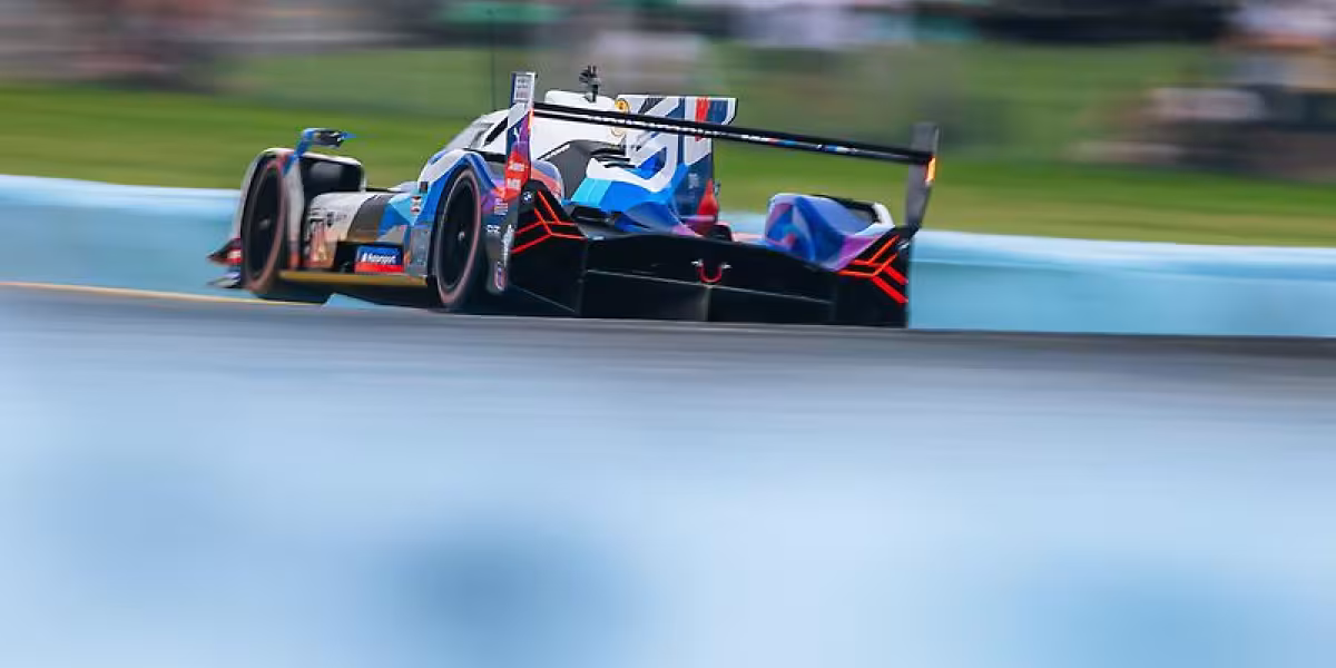 BMW M4 GT3 EVO celebrates its first win of the season at the Six Hours of the Glen