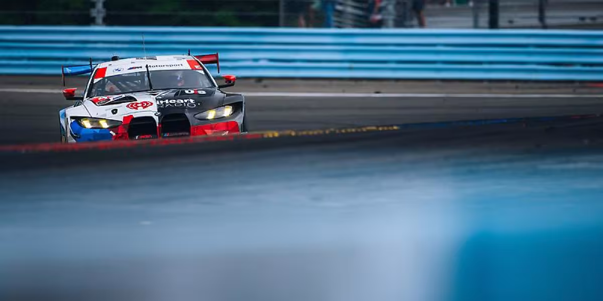 BMW M4 GT3 EVO celebrates its first win of the season at the Six Hours of the Glen