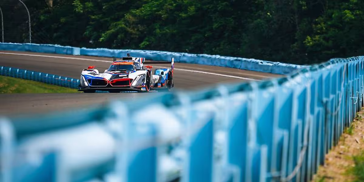 BMW M4 GT3 EVO celebrates its first win of the season at the Six Hours of the Glen