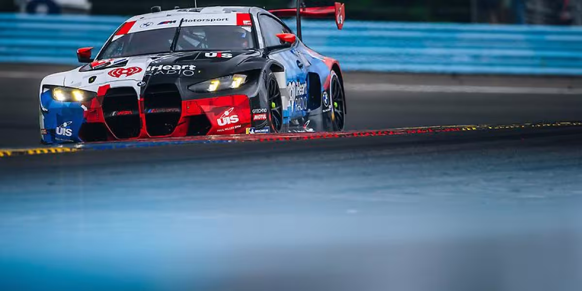 BMW M4 GT3 EVO celebrates its first win of the season at the Six Hours of the Glen